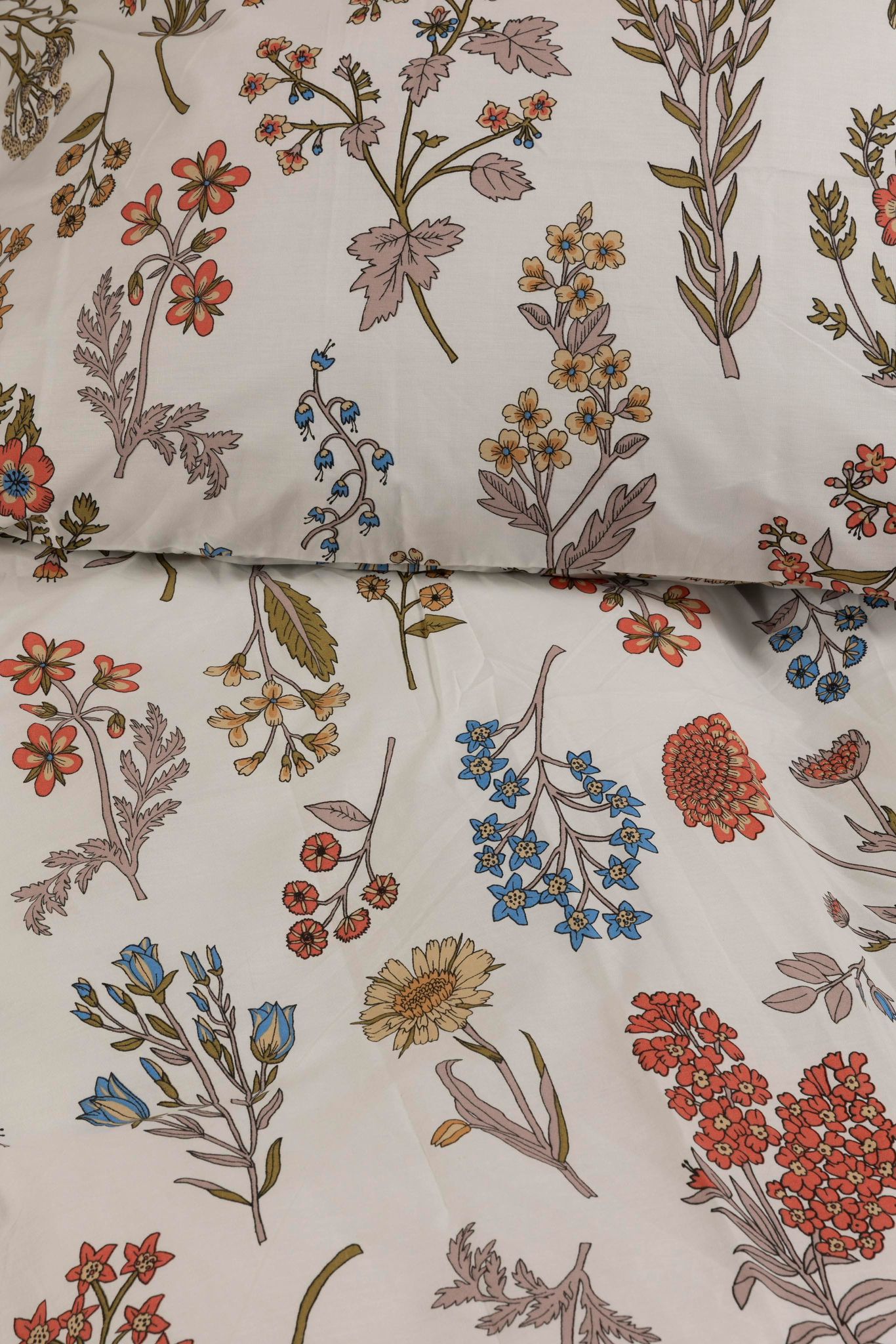 Wild Flower Cotton Duvet Set