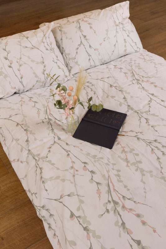 Spring Willow Cotton Duvet Set